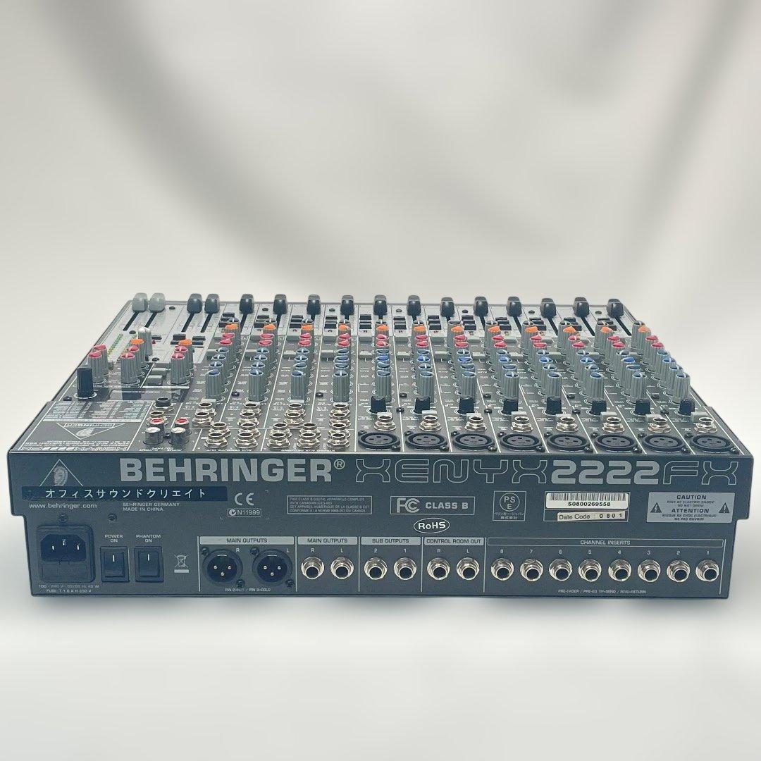 BEHRINGER アナログミキサー XENYX 2222FX 送料無料 匿名