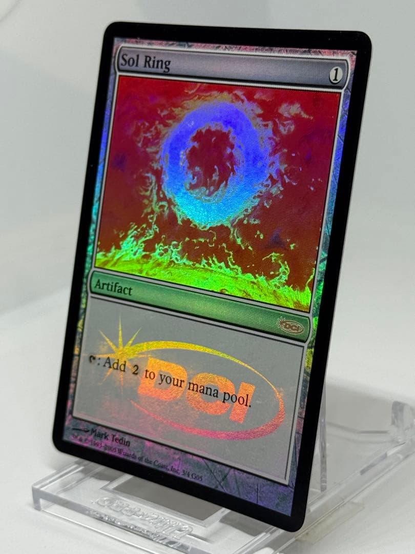 Foil《太陽の指輪/Sol Ring》(ジャッジ褒賞)[DCIマーク]