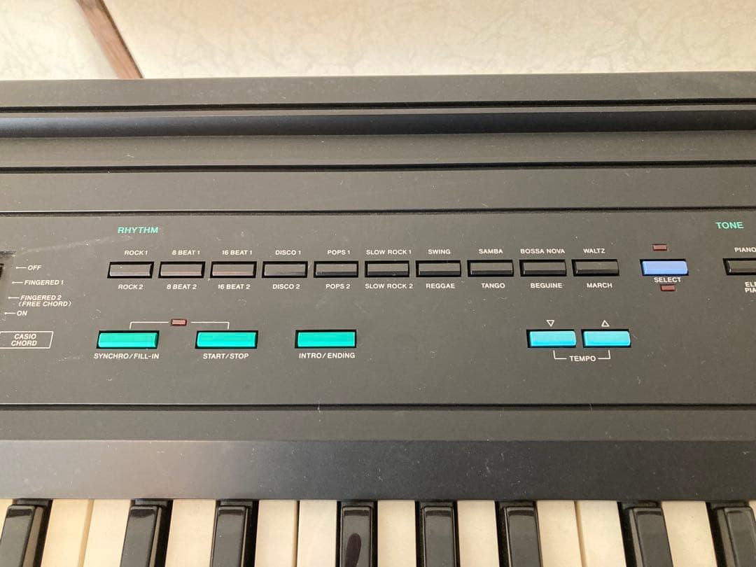 Casiotone CT-607 スタンド、譜面台、アダプター付