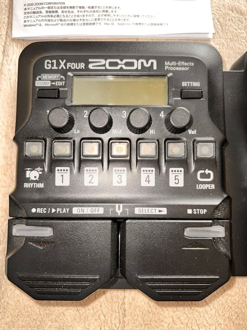 ZOOM G1X four マルチエフェクター