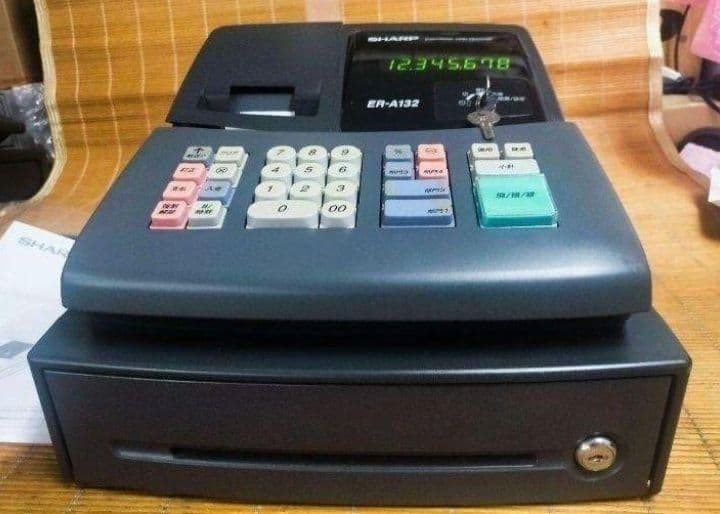 シャープレジスター　ER-A132　簡単便利特殊　送料込　321611