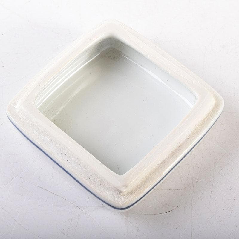 茶道具　京焼　御室窯造　染付　隅田川　香合　共箱　V　7962