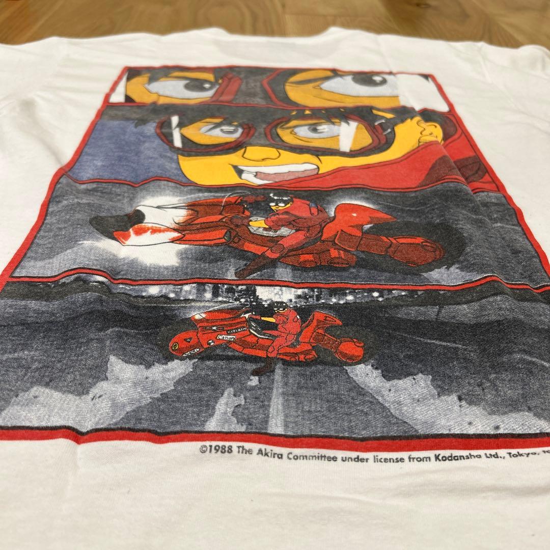 AKIRA アキラ　Tシャツ　バイク　バックプリント　ビンテージ