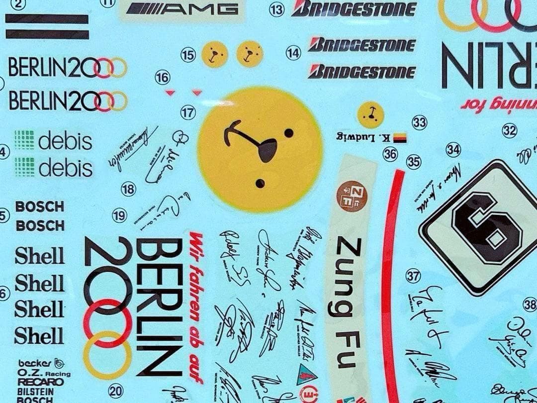 限定品 当時モノ 1/24 メルセデス E190 EV2 ベルリン2000