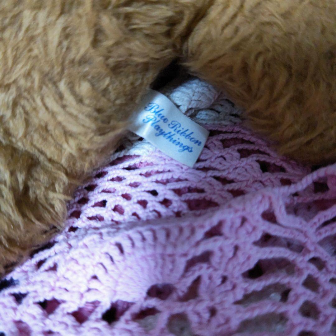 1974ーVintageテディ、オルゴール〜可愛いタグ付き❤England