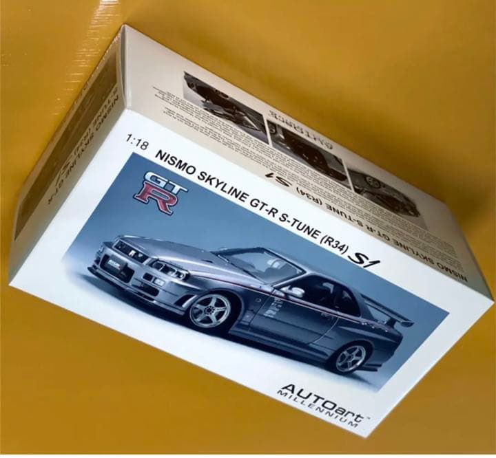 日産 スカイライン  オートアート　1/18 GT-R  R34 ニスモ  S1