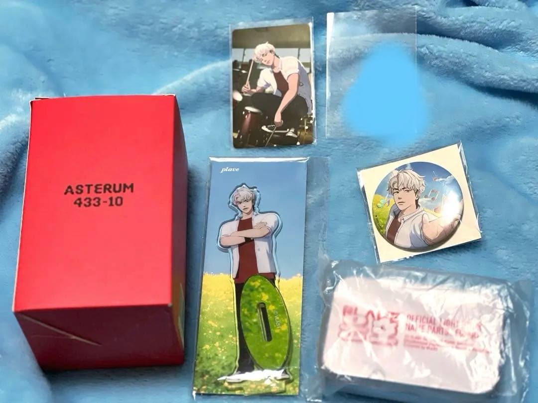 PLAVE ウノ EUNHO アクスタ バッジ ライトスティックパーツ トレカ