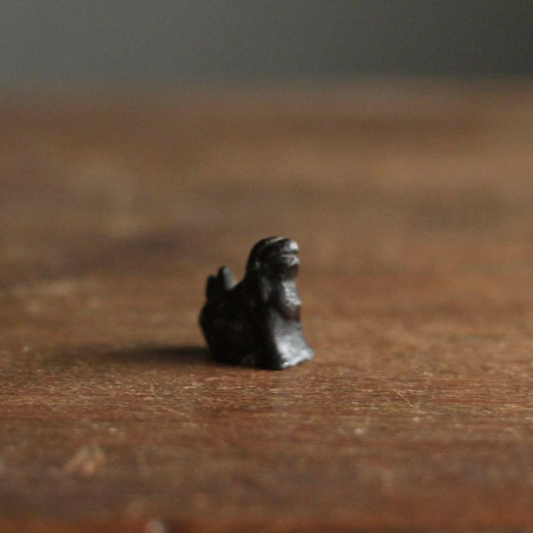 古銅 獅子 古美術 古道具 アンティーク オブジェ