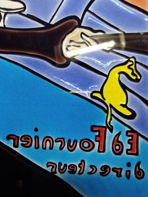 ロートレック ディヴァン ジャポネ ガラスボード