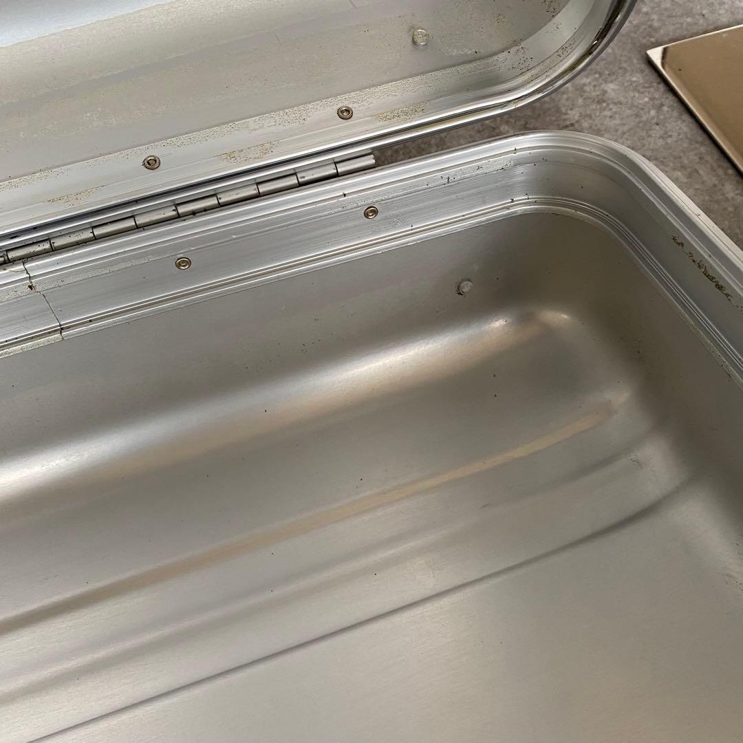 ゼロハリーバートン　アタッシュケース　カメラケース　エリート　シルバー　アルミ