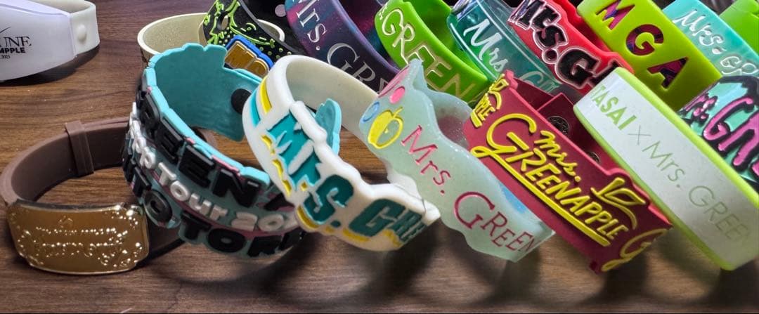 Mrs. GREEN APPLE ラバーバンドセット