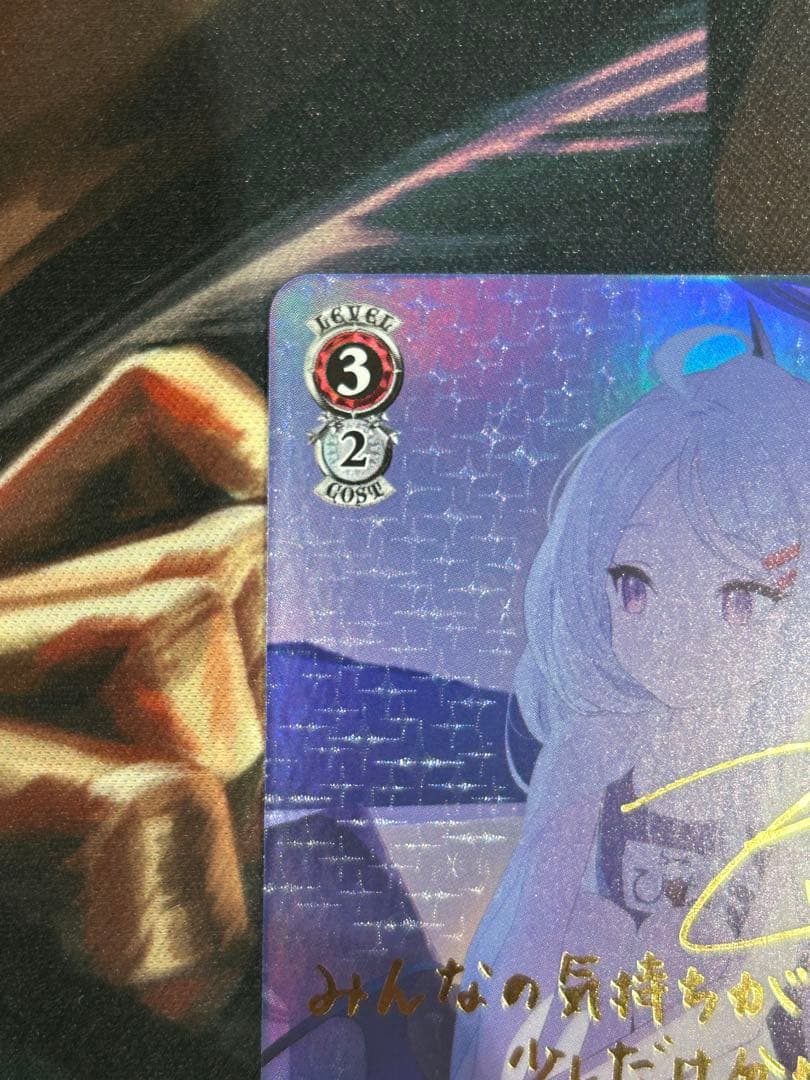 空崎ヒナ(水着) SP 箔押しサイン　ヴァイスシュヴァルツ ブルーアーカイブ