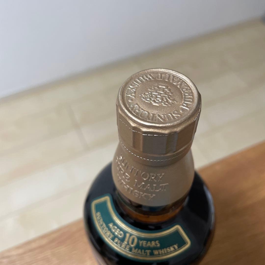 サントリー 山崎10年 ピュアモルトウイスキー　グリーンラベル　750 1995