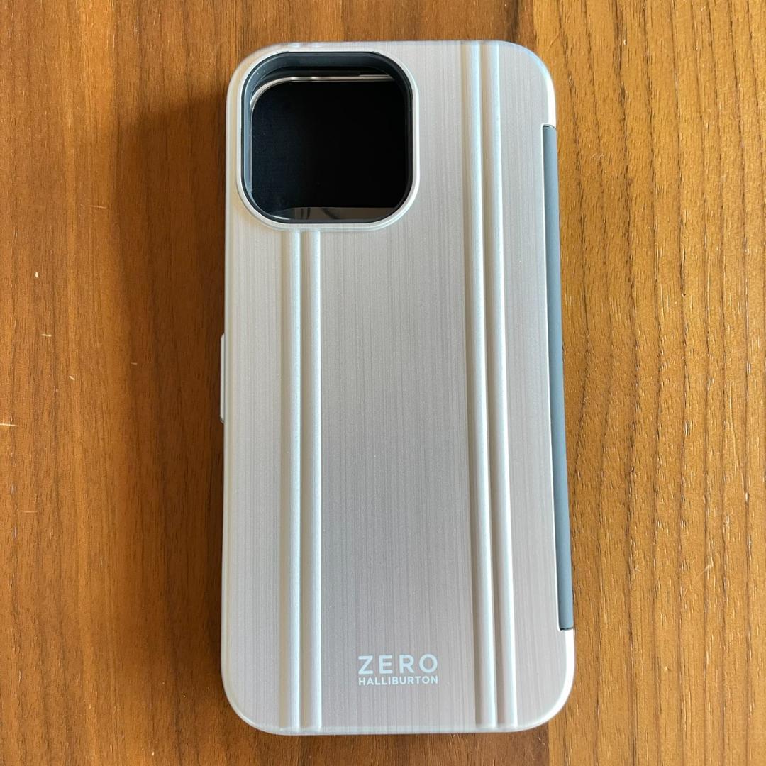 ZERO HALLIBURTON☆iPhone16ProMax☆手帳型ケース