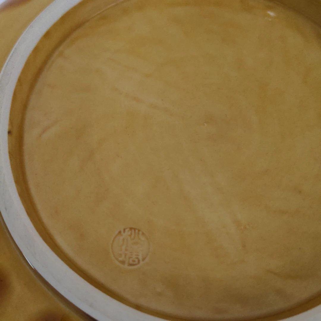 【超美品】五代 中村秋塘 作 九谷焼「三彩」 水差　茶道具