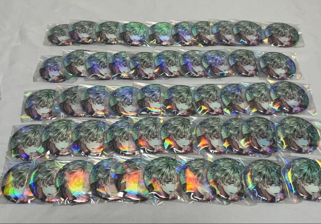 あくねこ ハナマル birthday 缶バッジ