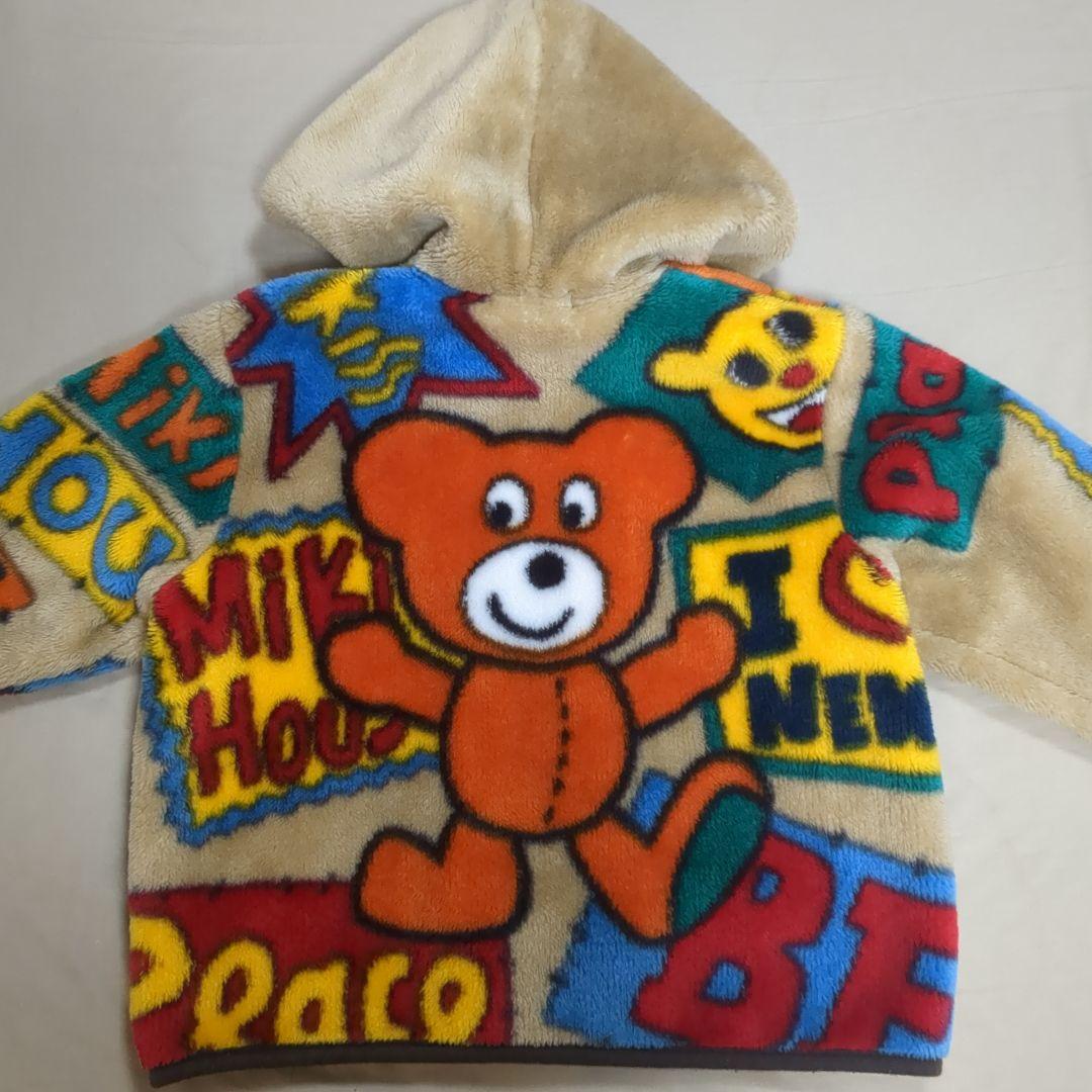 ミキハウス フリース アウター 90cm 日本製 旧タグ