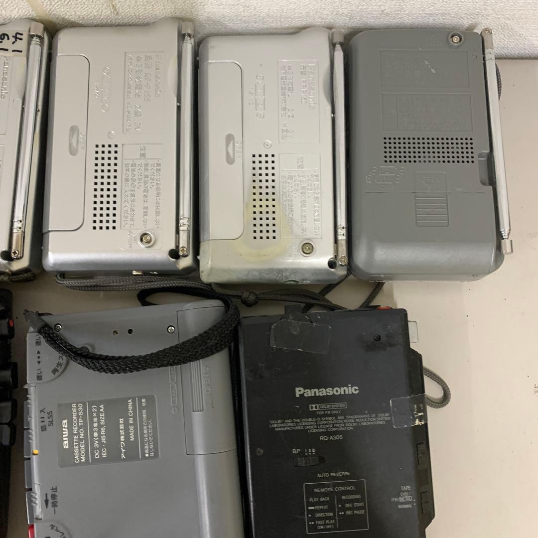 SONY.Panasonic.ポータブルプレーヤー.カセットプレーヤー.ラジオ
