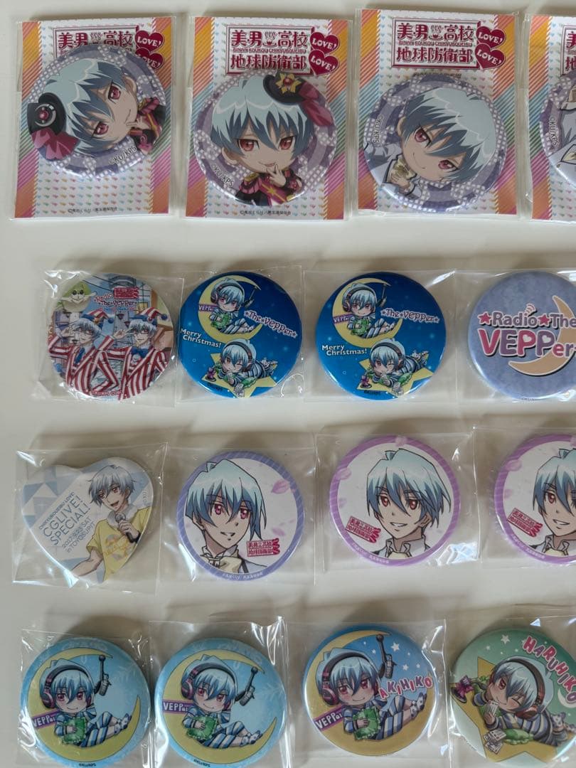 VEPPer 別府月彦 別府日彦 缶バッジ 31点セット