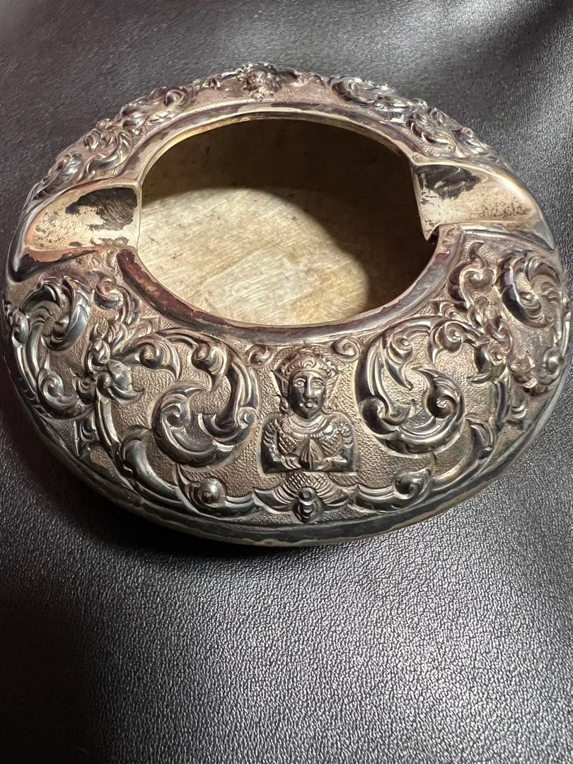 シルバー灰皿　アンティーク　スターリングシルバー