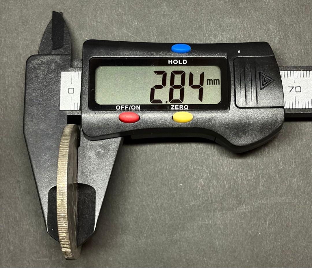 1845 ドイツ ブラウンシュヴァイク 2ターラー 銀貨 古銭