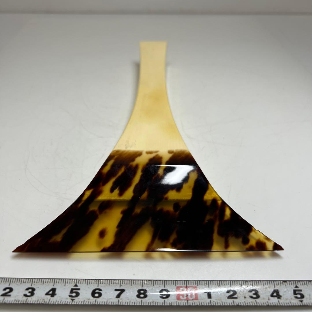 専用　極上　特大津軽三味線バチ　ケース付　233g 東Y7-1204☆2Fタサオ