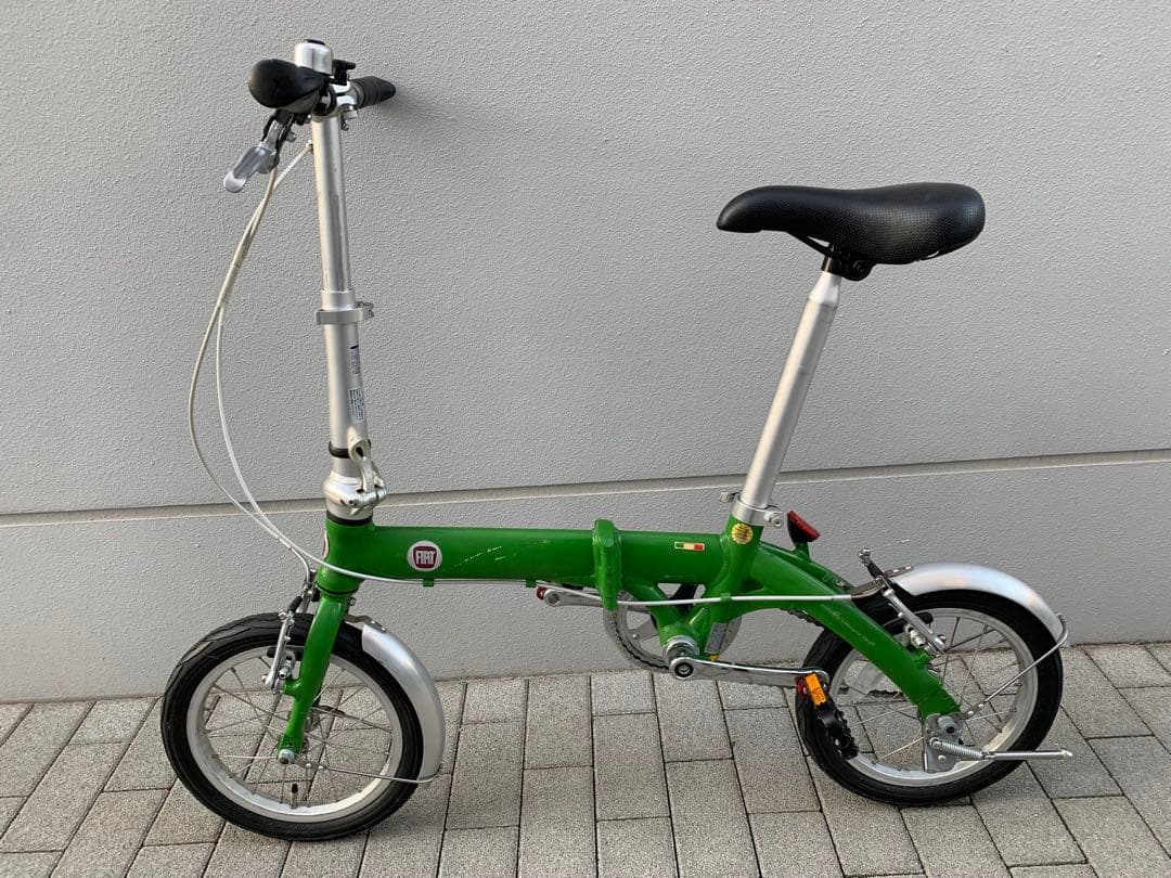 【東京近郊受渡し希望】FIAT 折りたたみ自転車 超軽量 状態良好 輪行袋付き