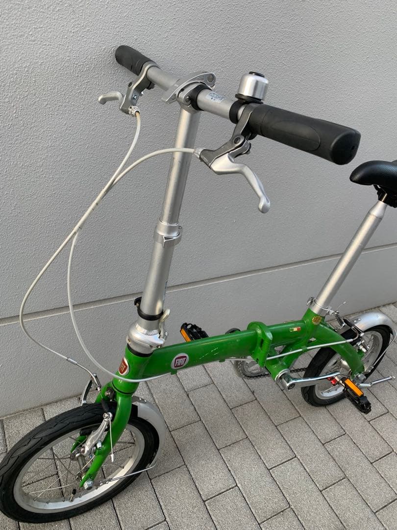 【東京近郊受渡し希望】FIAT 折りたたみ自転車 超軽量 状態良好 輪行袋付き