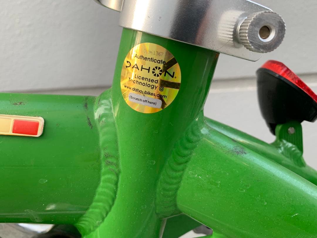 【東京近郊受渡し希望】FIAT 折りたたみ自転車 超軽量 状態良好 輪行袋付き