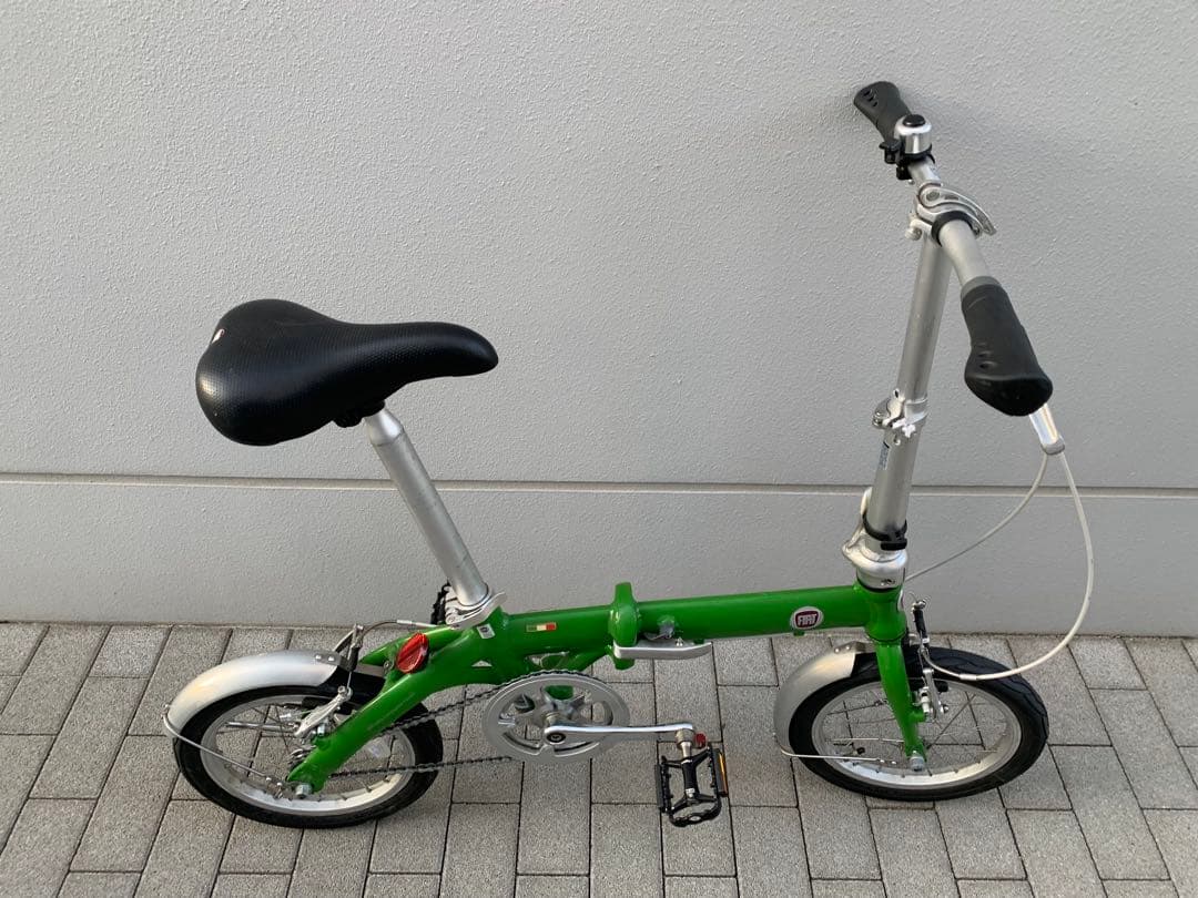【東京近郊受渡し希望】FIAT 折りたたみ自転車 超軽量 状態良好 輪行袋付き