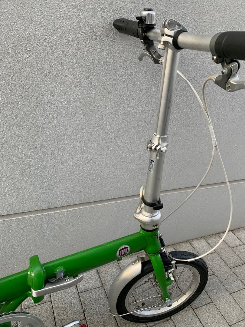 【東京近郊受渡し希望】FIAT 折りたたみ自転車 超軽量 状態良好 輪行袋付き
