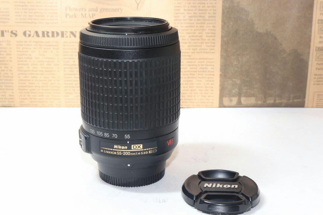 ★手ぶれ補正付き★極上級★純正望遠レンズ★ニコン 55-200mm VR