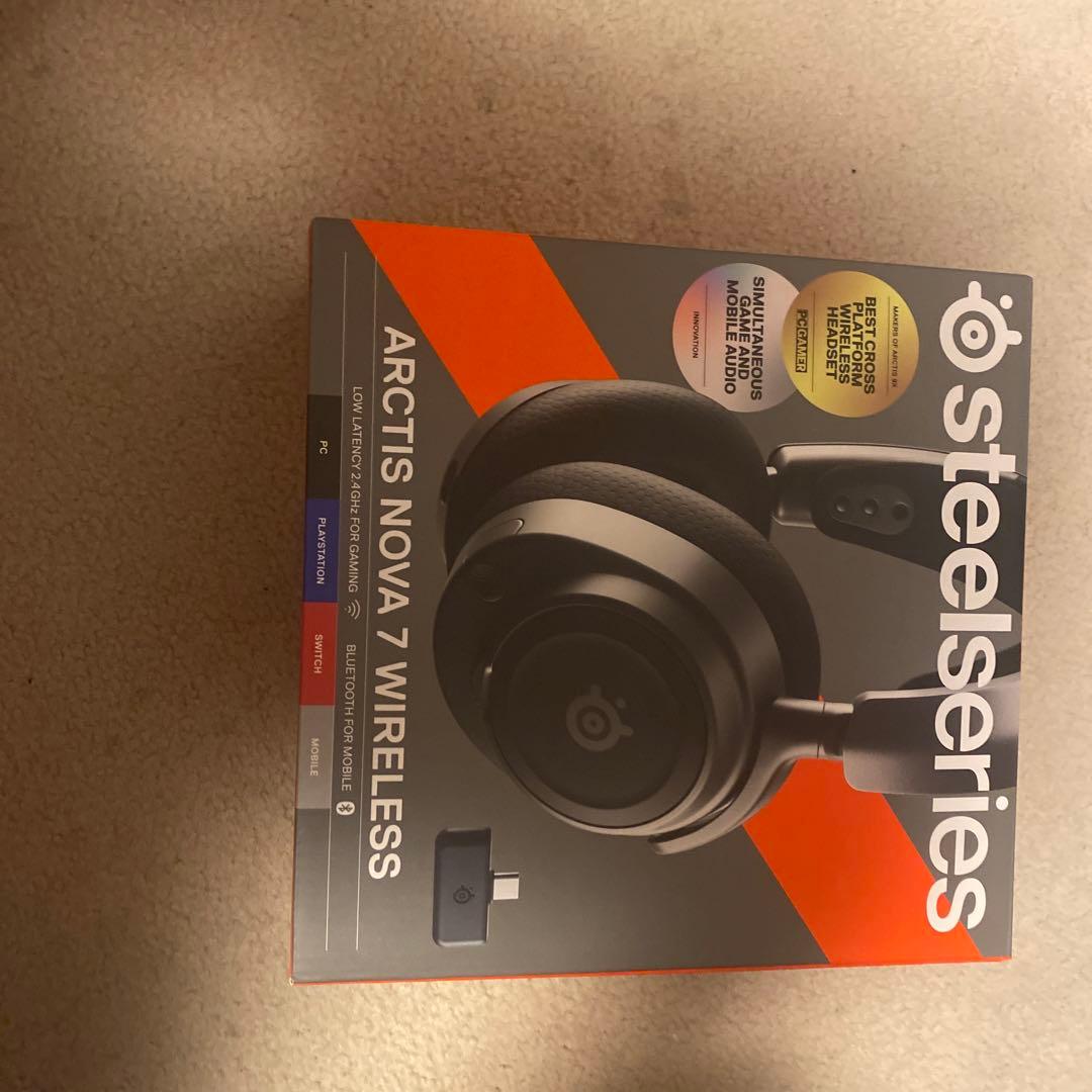 ヘッドホン Steelseries Arctis nova 7 wireless