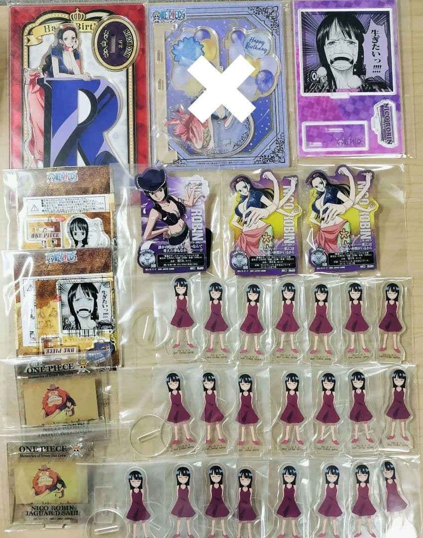 ニコ・ロビン アクリルスタンドまとめ売り