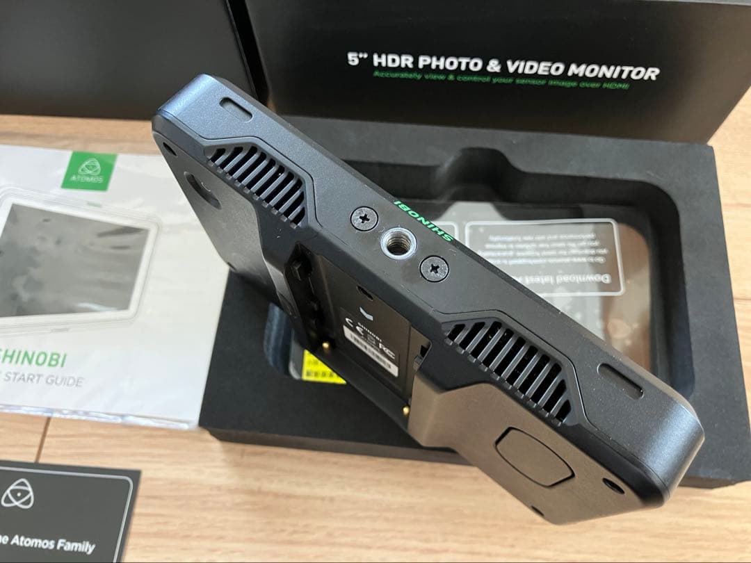ATOMOS SHINOBI 4K 5インチ HDRフォト・ビデオモニター