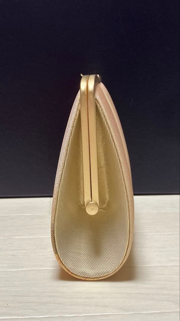 《未使用》佐賀錦　草履バッグセット　ゴールド　Lサイズ