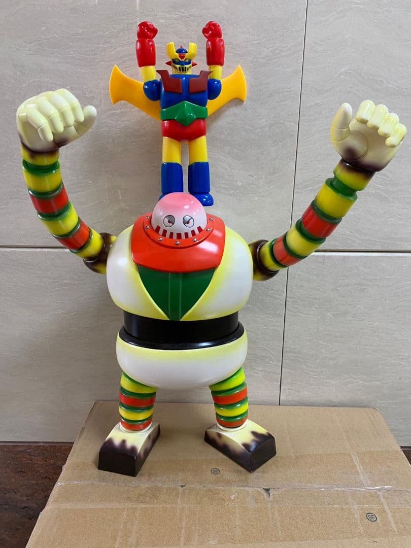 30cm ボスロボット フィギュア + MAXTOY マジンガーZ 現狀品