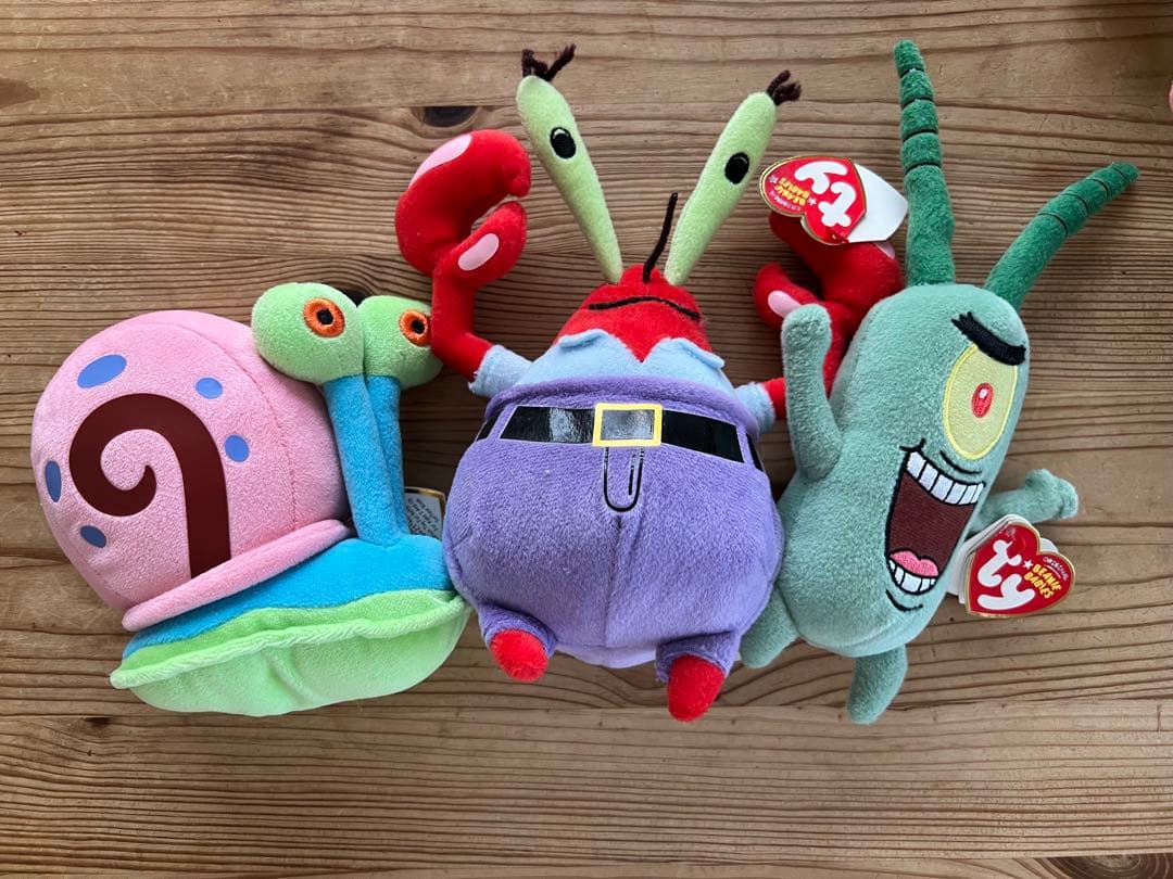 スポンジボブ　Ty ぬいぐるみ　ty