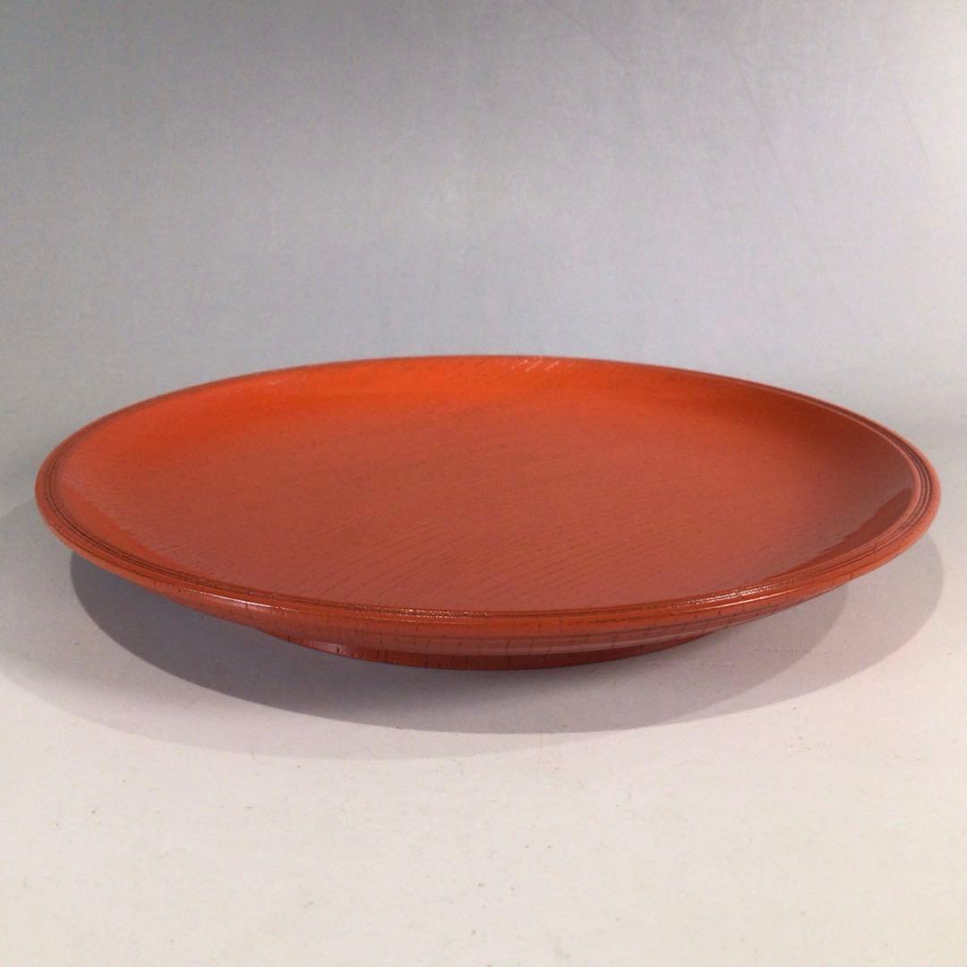 Ｐ３２６　喰籠　『山中塗』『表千家　堀内宗完　書付』『掛子添』『朱網食篭』　共箱