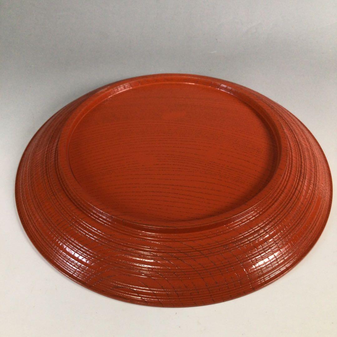 Ｐ３２６　喰籠　『山中塗』『表千家　堀内宗完　書付』『掛子添』『朱網食篭』　共箱