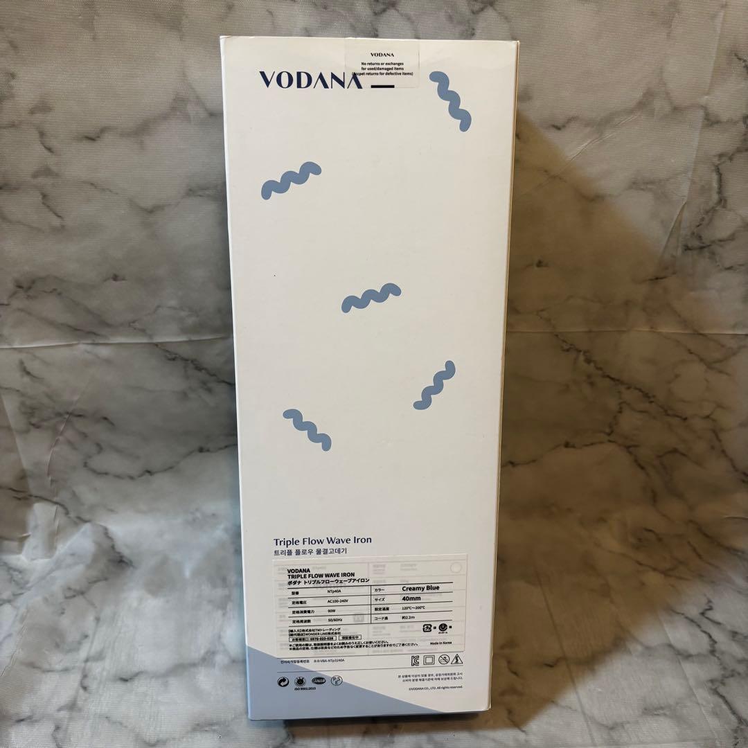VODANA ボダナ　ウェーブアイロン　40mm