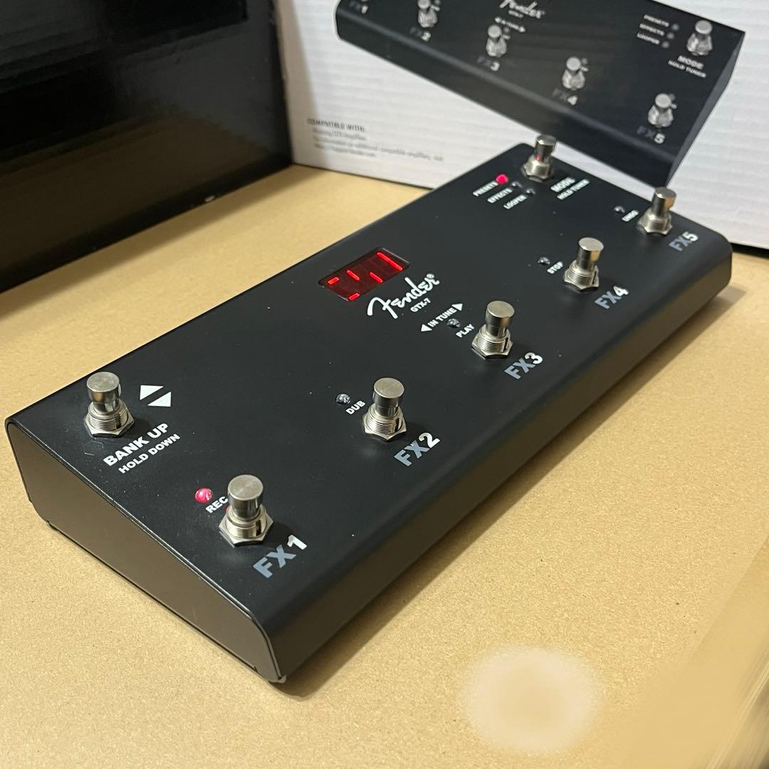 【動作◯】 Fender フットスイッチ GTX-7