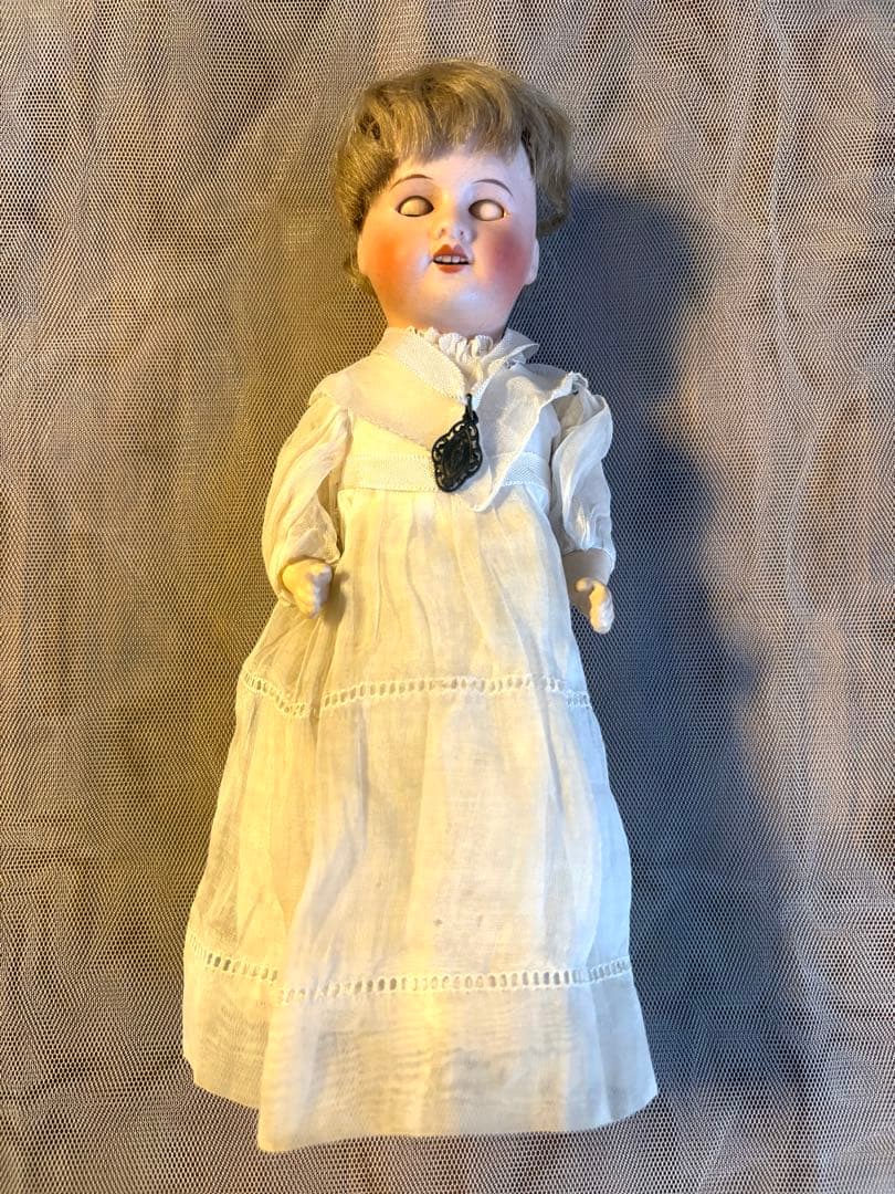 ♡UNIS FRANCE ビスクヘッド　コミュニオンドール　初聖体　スタンド付