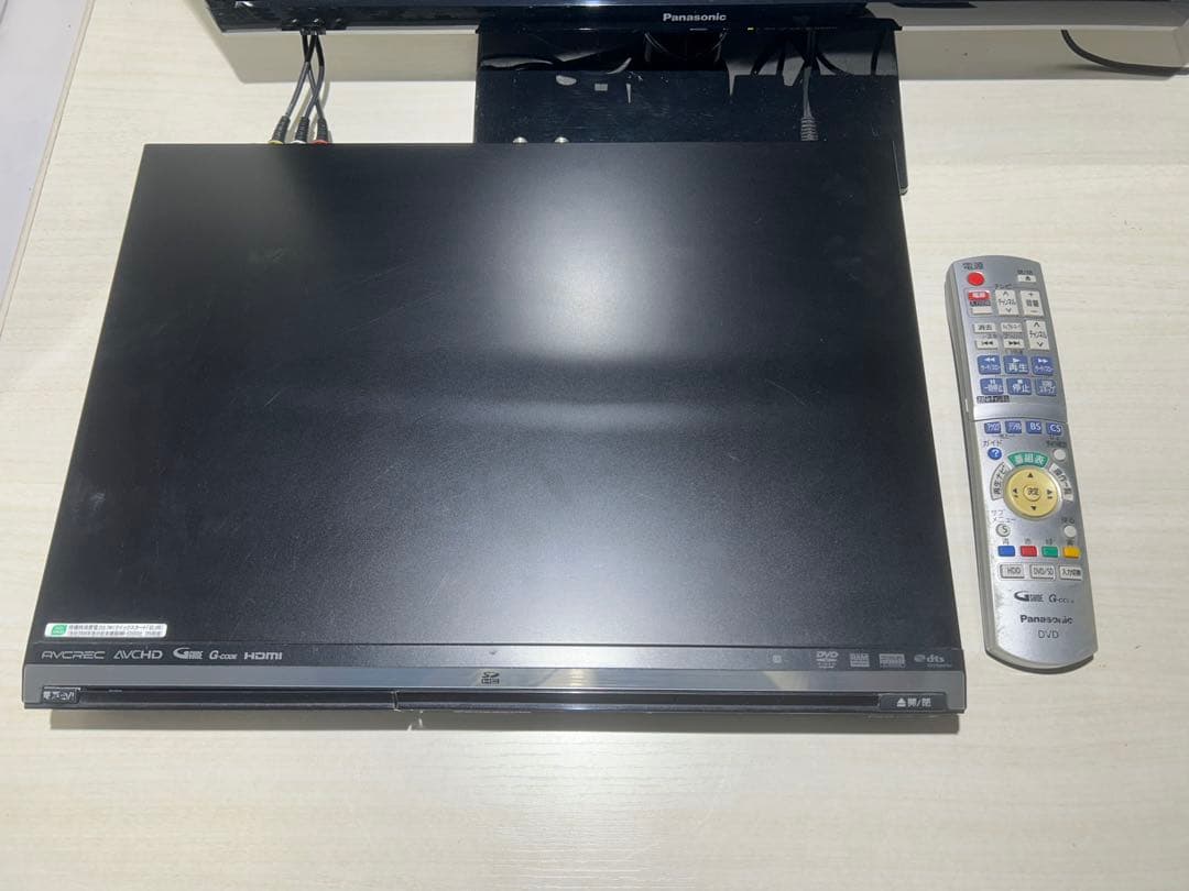 【レア】Panasonic HDD搭載DVDレコーダー DMR-XW300