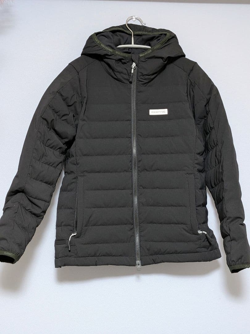 ブリーフィング　ブラックダウンジャケット 電熱機能付き