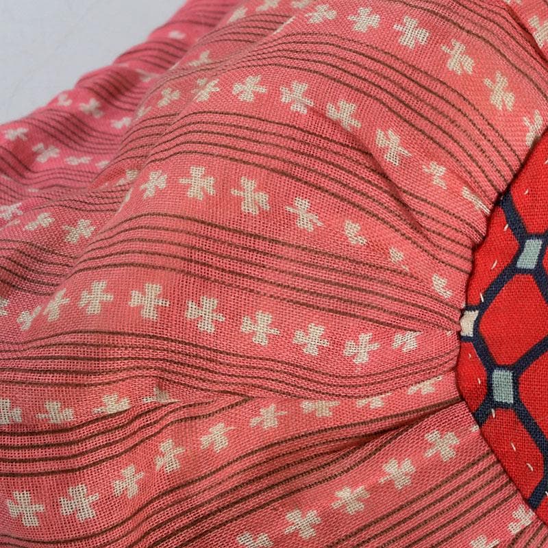 茶道具　赤楽茶碗　平茶碗　仕覆付　時代箱　V　9445