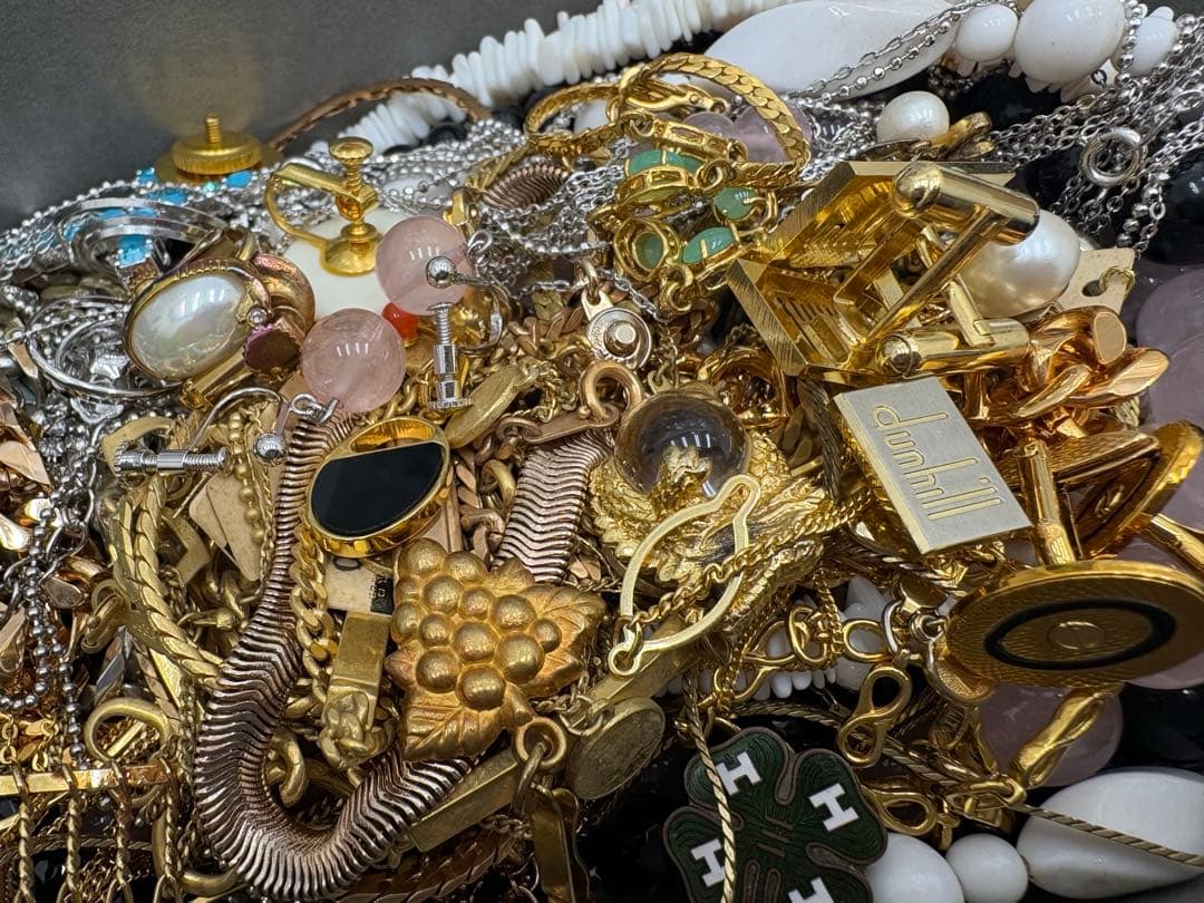 アクセサリー　ゴールド　シルバー　まとめ　1.1キロ