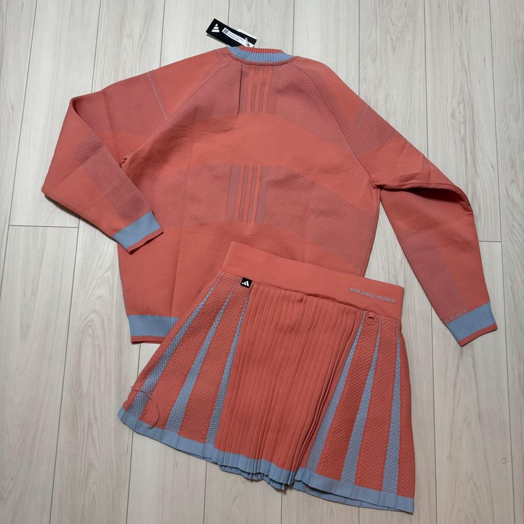 新品 アディダス セットアップ プライムニット プリーツスカート 大きいサイズ