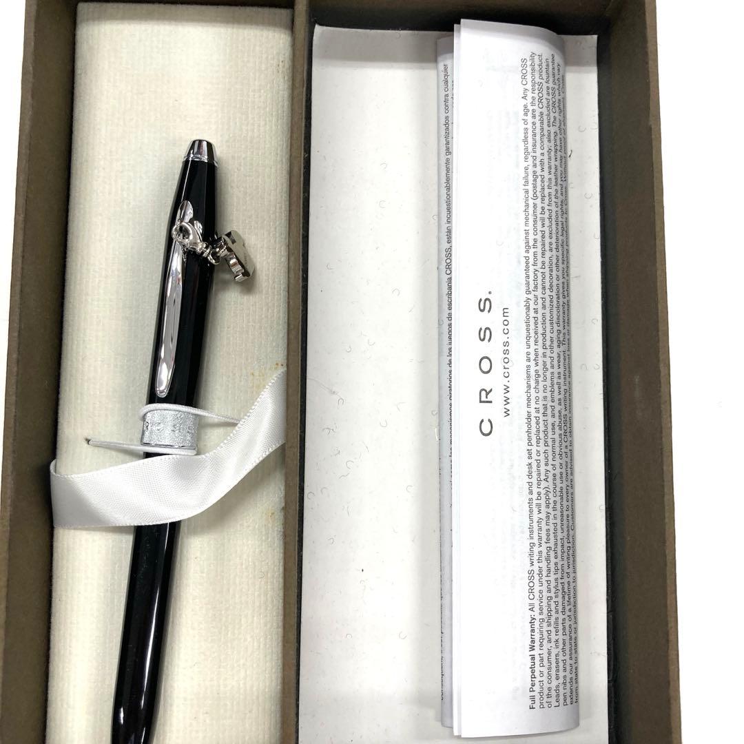 ディズニー　単色ボールペン　CROSS 未使用　黒　ブラック