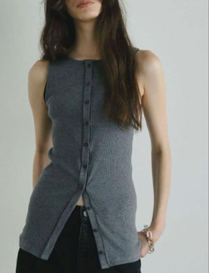 etretokyo エトレトウキョウフロントオープンタンクトップ